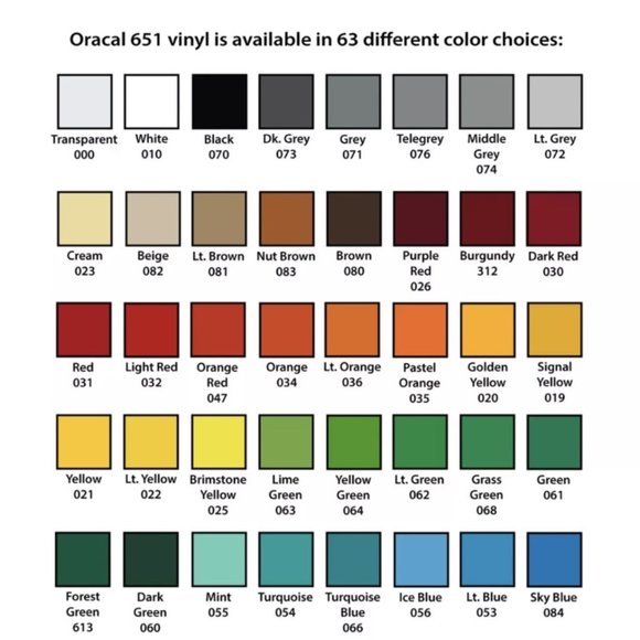 12" x 5 Feet PASTEL ORANGE Oracal 651 Cricut Hobby Craft Decal Vinyl Sticker - Picture 2 of 4